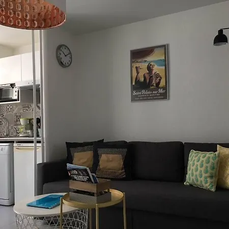 Apartmán Appartement-terrasse 300m St Palais Sur