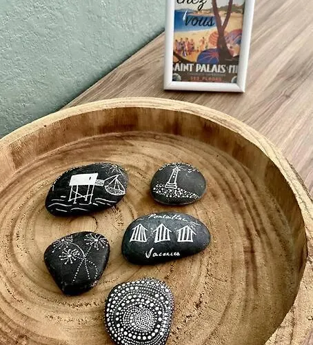 Appartement-terrasse 300m St Palais Sur Lägenhet